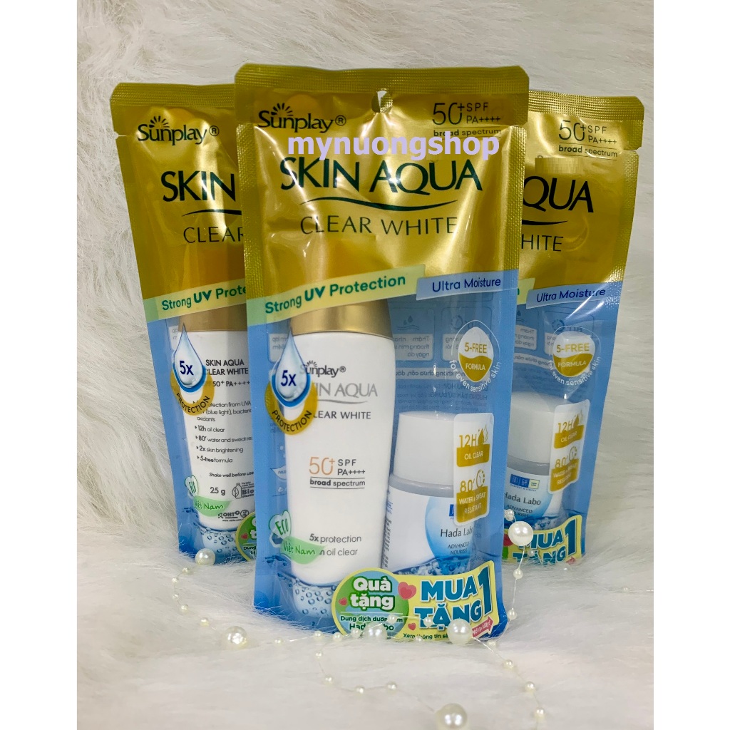 Sunplay Sunscreen - Skin Aqua Clear White SPF50+ / PA++ / 25g | Shopee ...