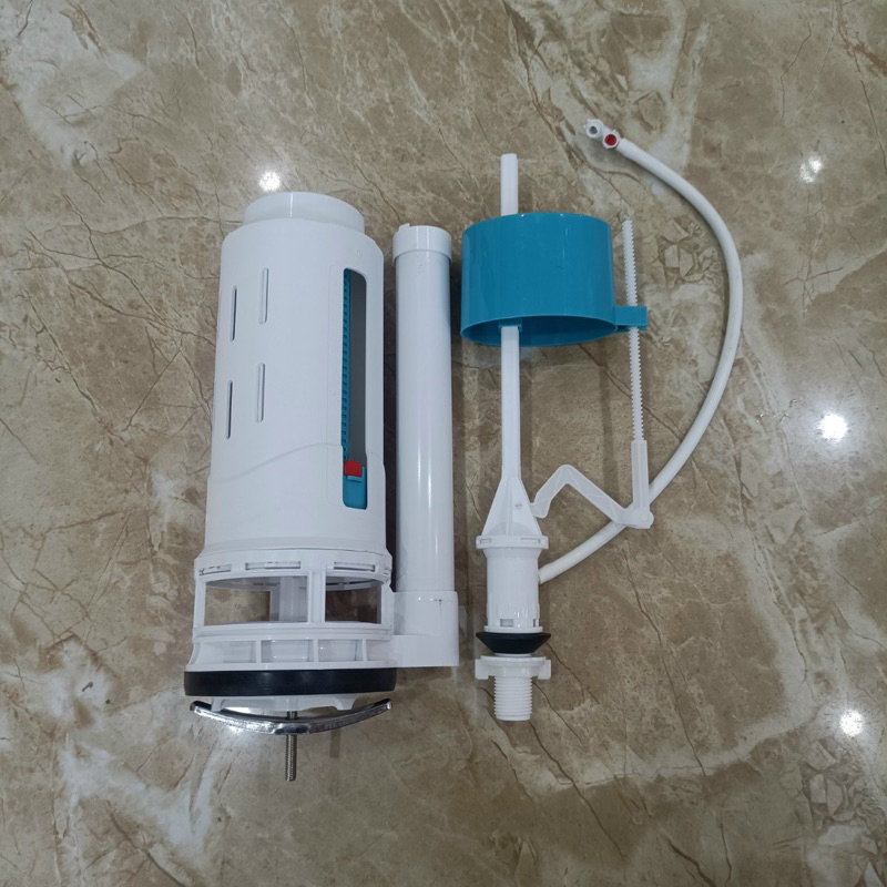 One-piece toilet flushing set with 2 buttons (all Viet Nhat brands can ...