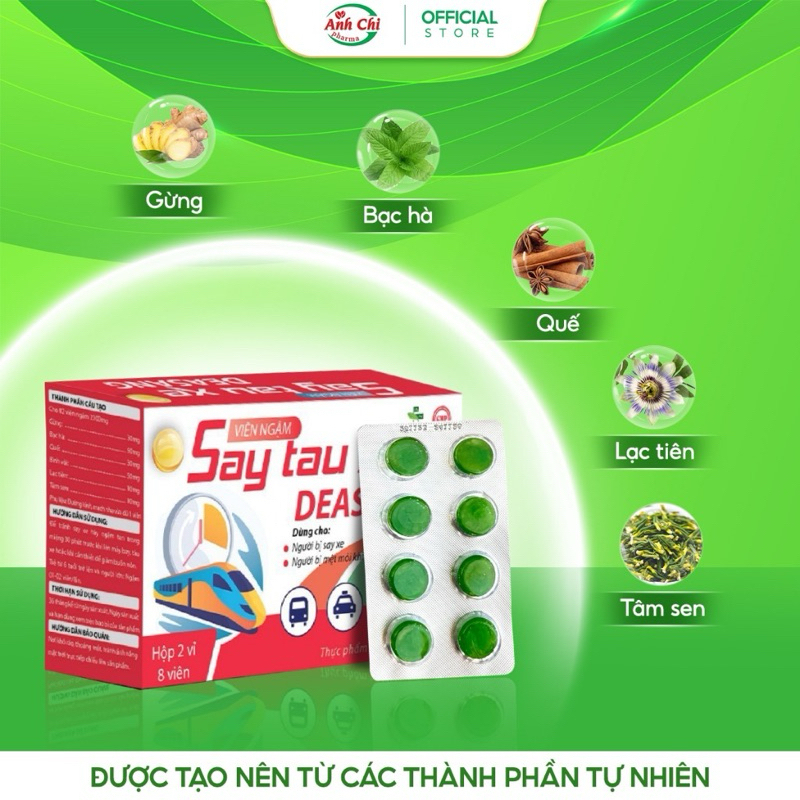 Deasang Motion Sick Lollipops Effectively Reduce Drunkness, Fatigue