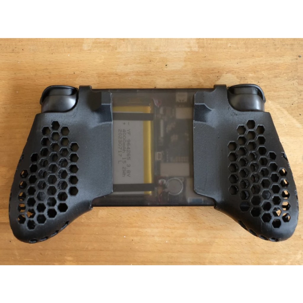 Handheld Grip for Retroid Pocket 2S ergonomic form for long-term gaming ...