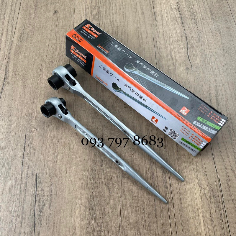 Kapusi Multi-Purpose Mouse Tail Wrench / Automatic Reverse Steel ...