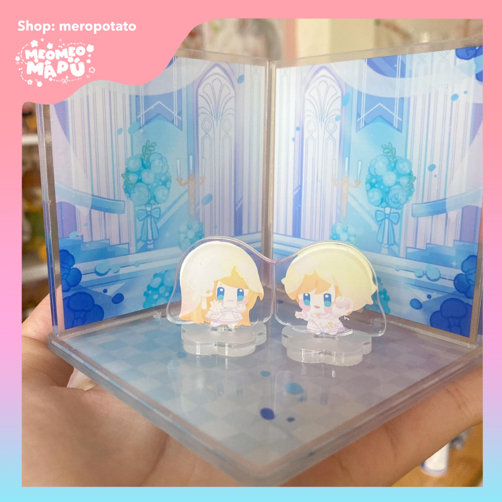 Standee holiday background model mini standee 3-4-5cm | Shopee Malaysia