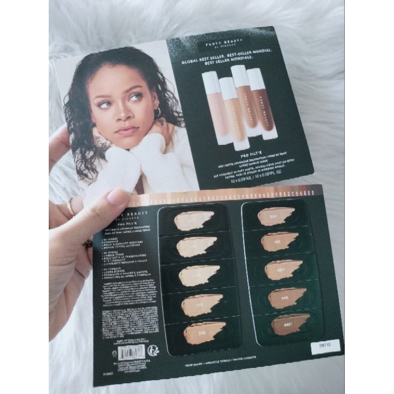 Sanple fenty beauty foundation sample 10 * 0,031ml | Shopee Malaysia