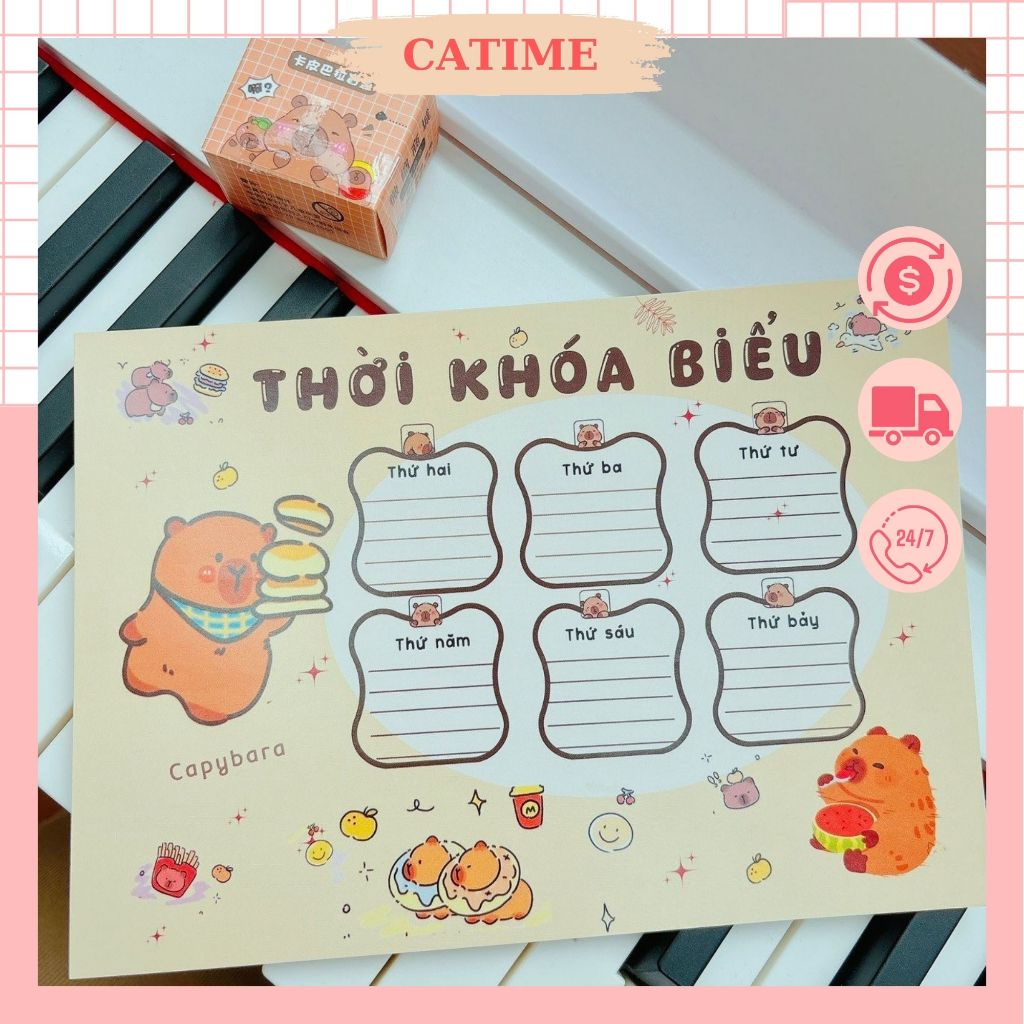 Set of 3 super cute capybara, loopy, and strawberry bear character ...