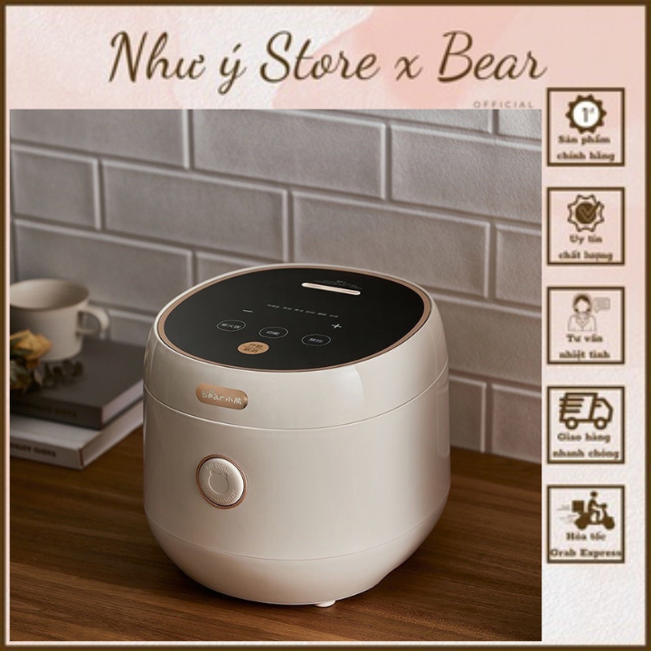 Bear 3L C30L3 Multifunctional Rice Cooker Soup, Porridge, and Cake