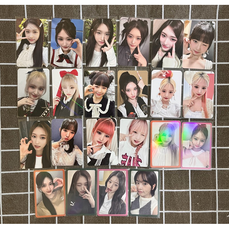 Photocard With Genuine Photocard Angle Of Photo Card Ives WONYOUNG ...
