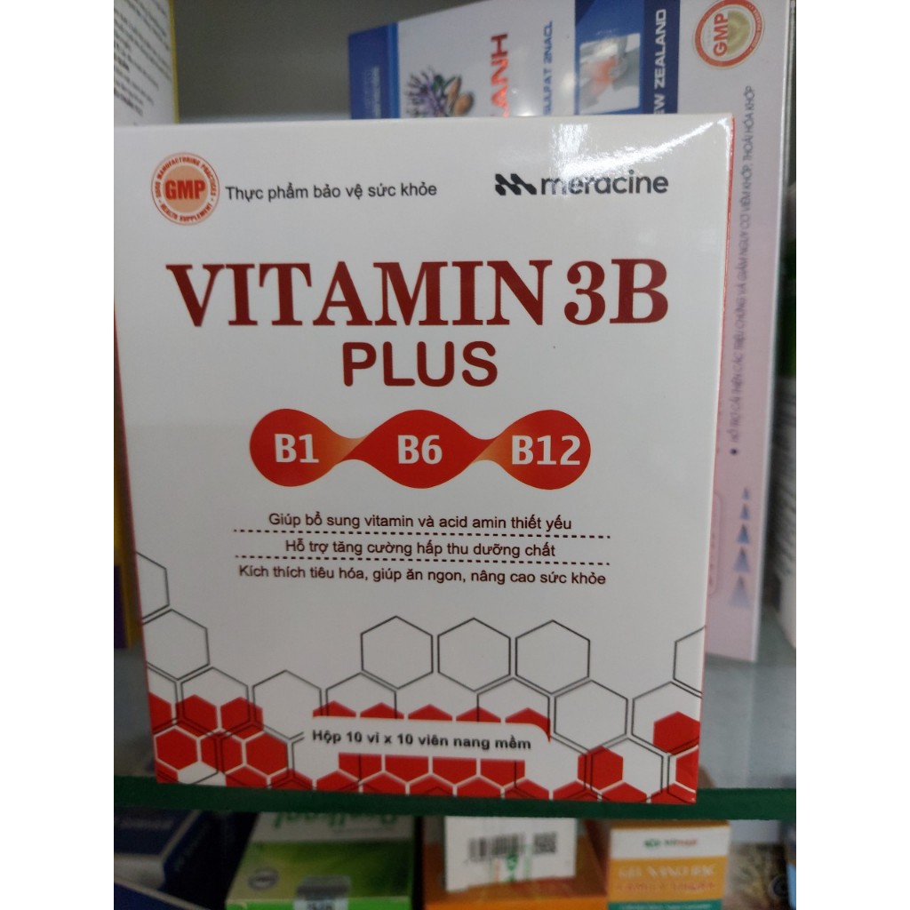 Vitamin 3B Plus Meracine Oral Tablets Help Enhance Nutrient Absorption ...