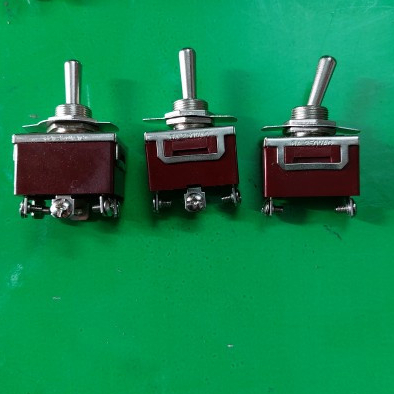 Combo of 10 2-pin, 3-pin, 6-pin brown lever switches type 1. | Shopee ...
