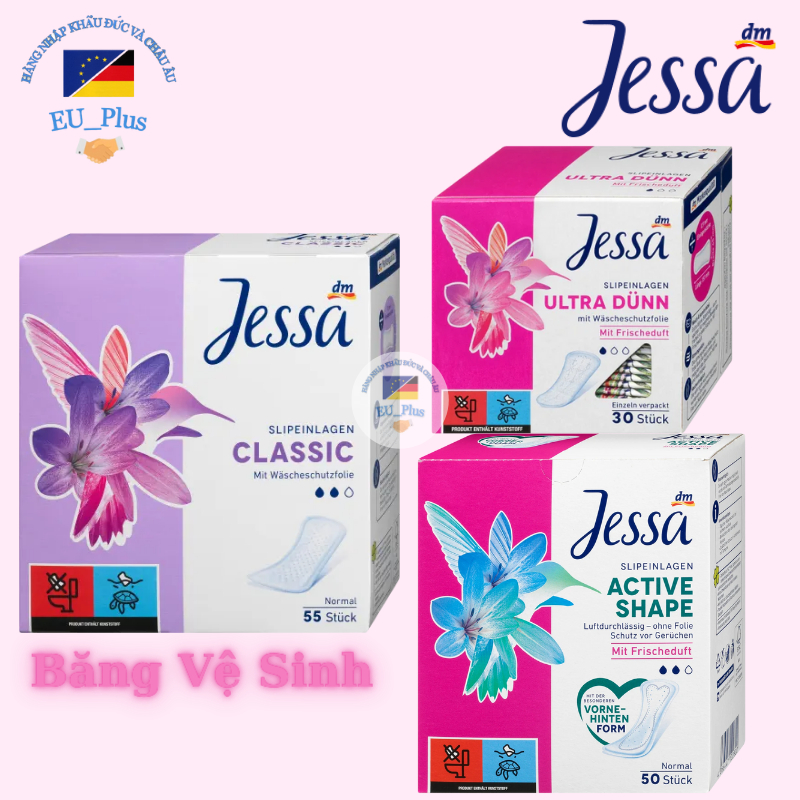 Jessa sanitary napkin 50M 2 Drops daily (Germany) Shopee Malaysia