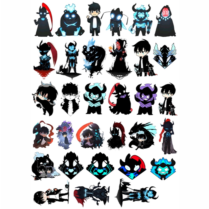 Sticke photo stickers Solo leveling arise Tae Gyu Kim Chul Kang Taes ...