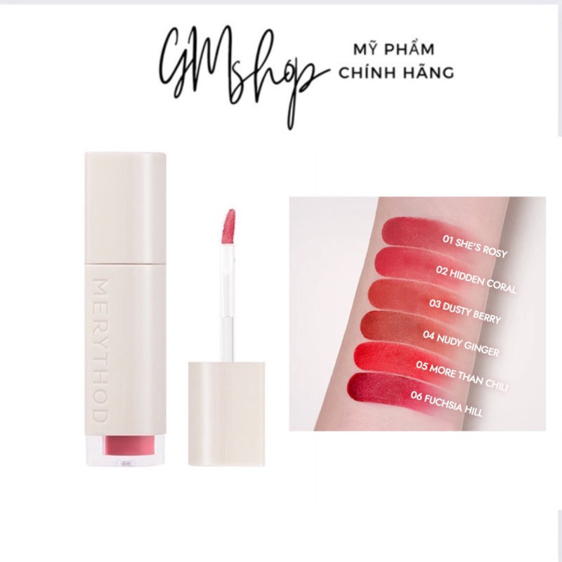 Merythod Matte Lipgloss Is As Smooth As Gurum Fit Velvet Tint | Shopee ...