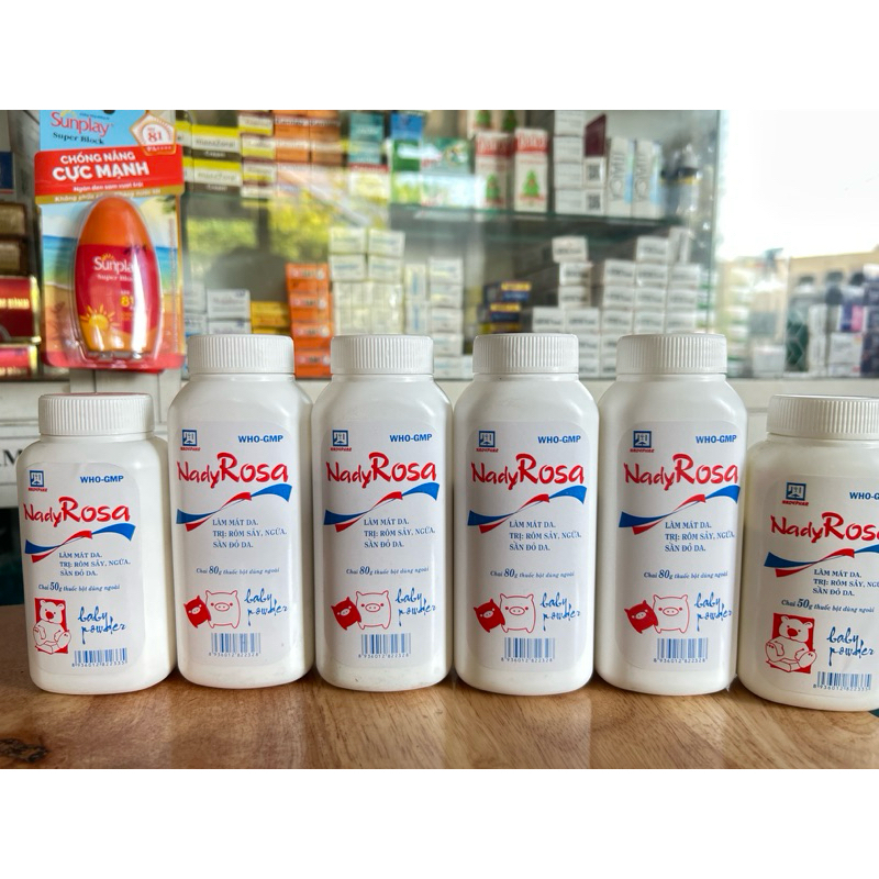 NADYROSA Baby Powder 80gr, Nady Rosa Baby Powder cools the skin ...