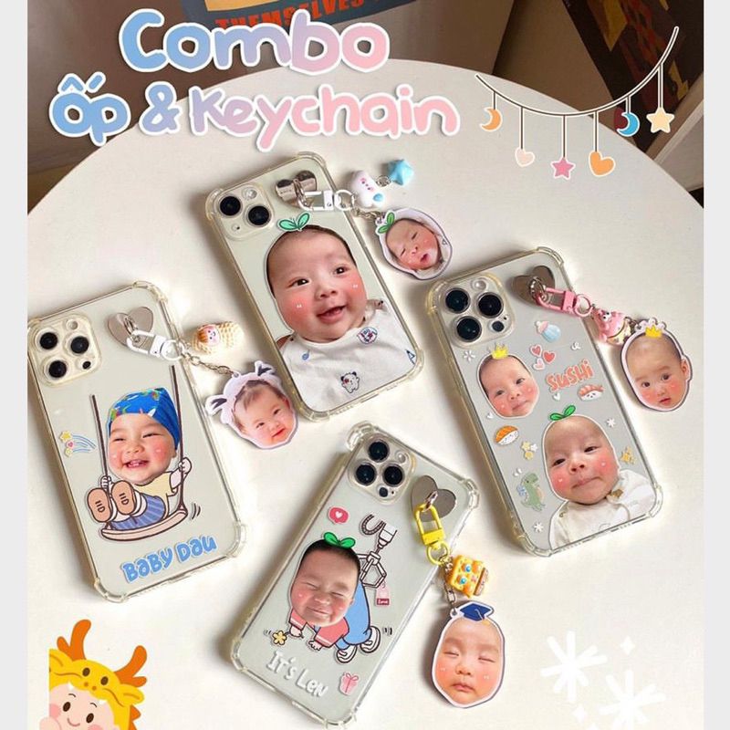 Case and Keychain Combo with photo printed on request | Shopee Malaysia