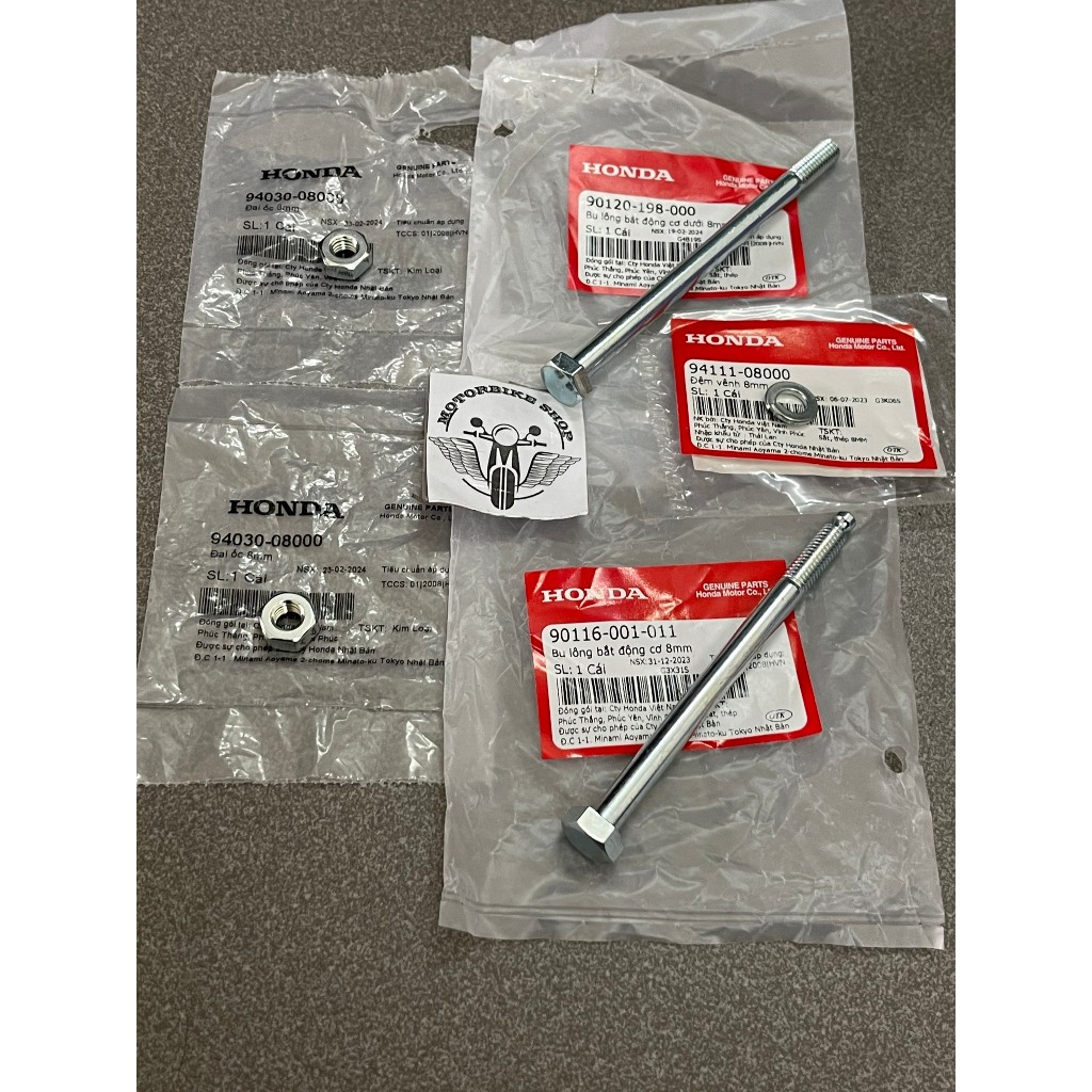Genuine dream 100 engine suspension rivet 90120198000 90116001011 ...