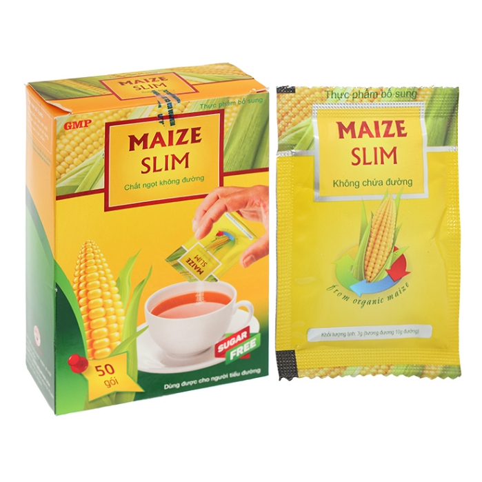Maize Slim diet corn sugar box 150g (50 packs x 3g) | Shopee Malaysia