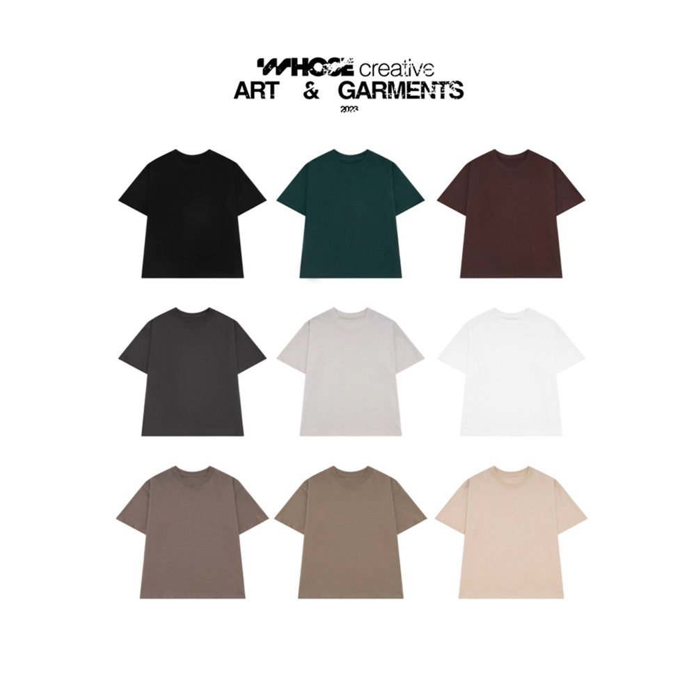 Boxy premium 250GSM Plain T-Shirt - WHOSESTUDIO Selfies | Shopee Malaysia