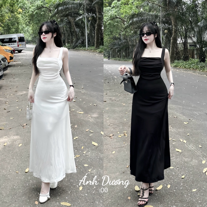 Chest Ruffle Dress - Large Strap - Medium Spread Below - Welding ...