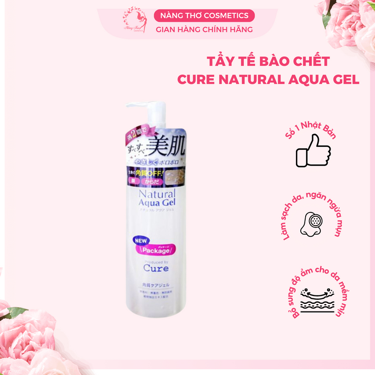 Cure Natural Aqua Gel Exfoliating Gel 250g Japan Shopee Malaysia