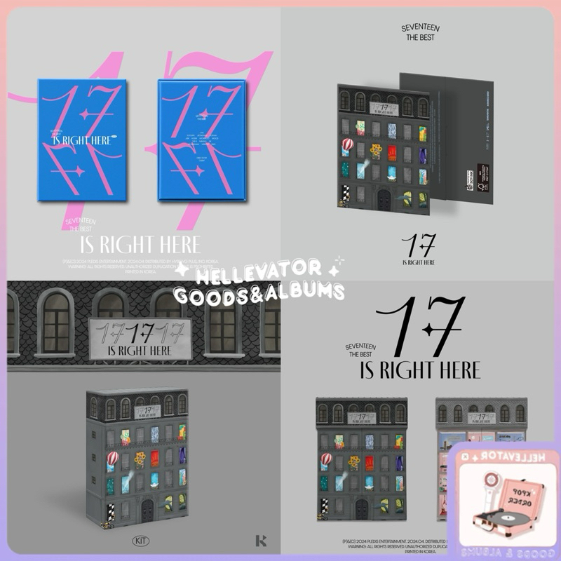 Seventeen Best Album 17 is right here Fully Sealed | Shopee Malaysia