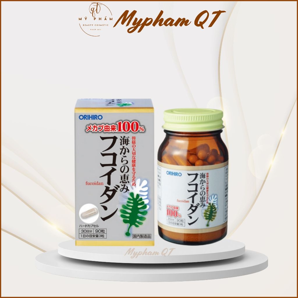 Japanese Orihiro Fucoidan Algae supports and prevents cancer Box of 90 ...