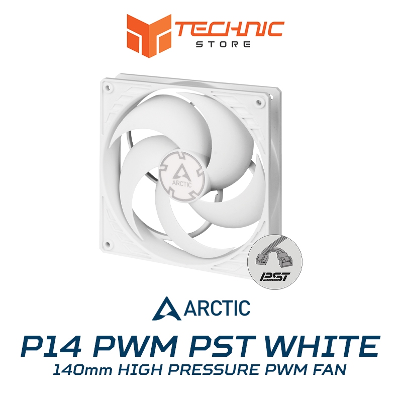 Arctic P14 PWM PST WHITE Radiator Fan | Shopee Malaysia
