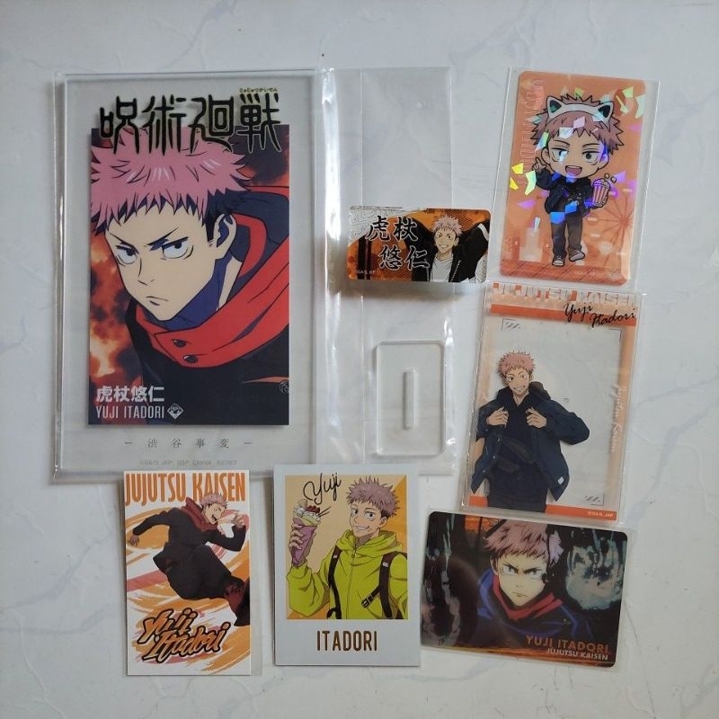 [Purple Yellow Fish Uncle] Goods, card Accessories, standee, badge Yuji ...