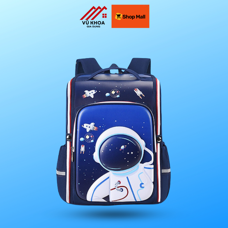 School Backpack, 3D Printed Humpback Backpack For Grade 1 Waterproof ...