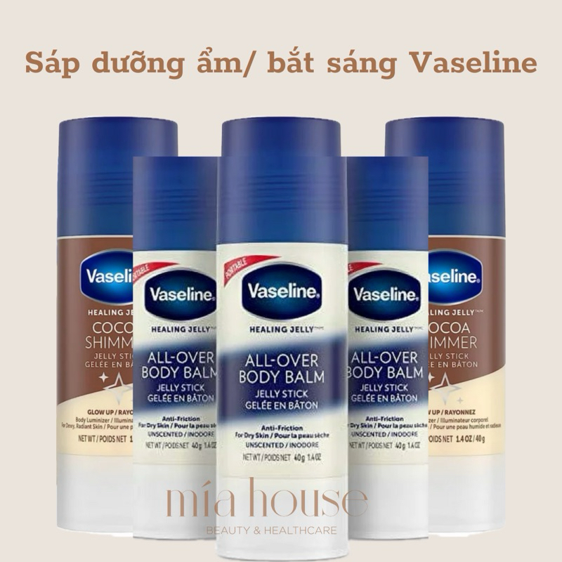 Vaseline Stick Cocoa Shimmer Jelly Stick Glow Up Body Luminize Shopee