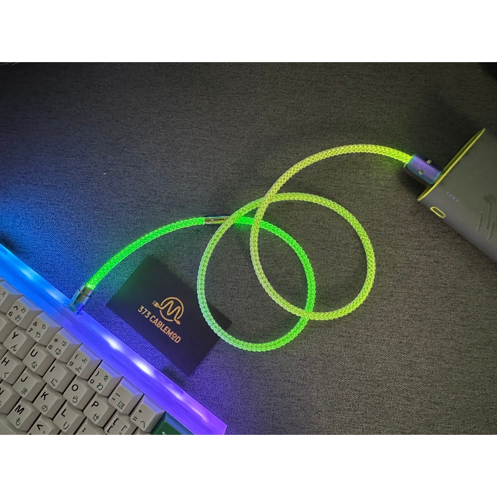 Rgb Full Led Custom Cable By 373 Cablemod | Shopee Malaysia