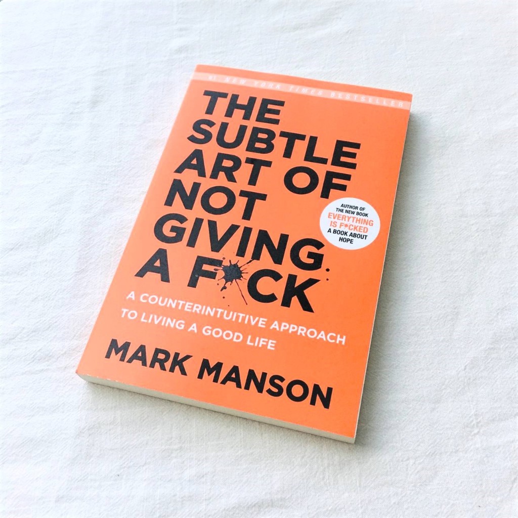 Coperta The Subtle Art of Not Giving a F*ck de Mark Manson