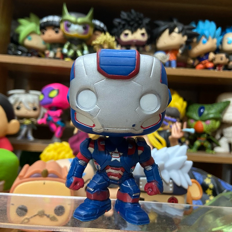 Model Funko POP Marvel Iron Man Movie 3 Iron Patriot (2nd nobox real ...