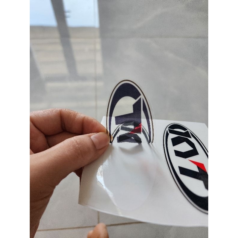 Kyt logo stickers for cars and hats as you like, clear decals can be ...