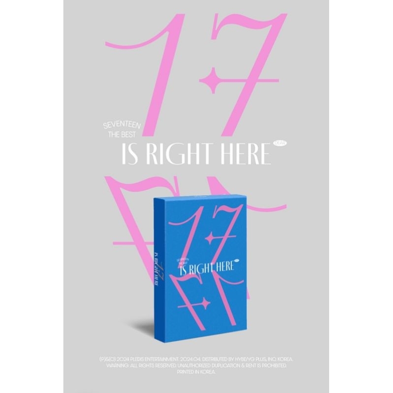 Seventeen BEST ALBUM [17 IS RIGHT HERE] _ Dear Ver Original Seal ...