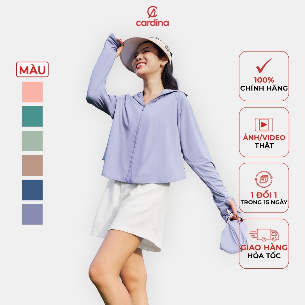 Women's SunscreenJacket CARDINA 2 Layers Batwing with cooling fiber ICE ...