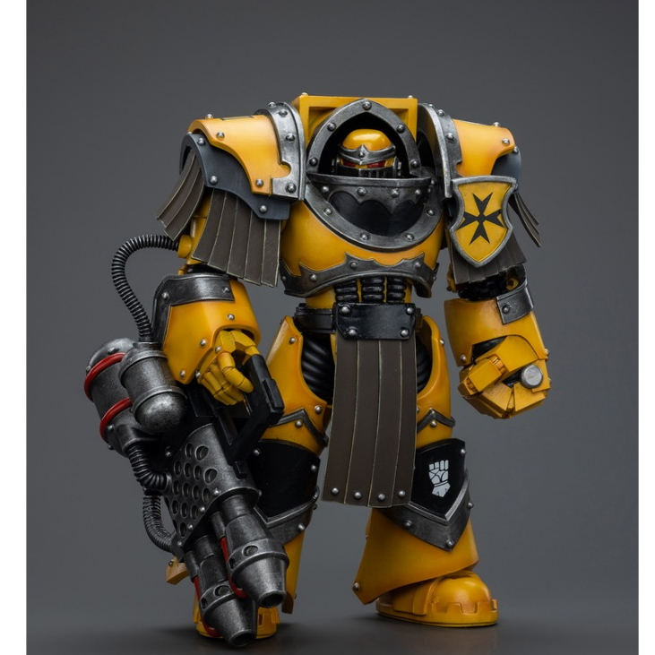 Imperial Fists Legion Cataphractii Terminator Squad Legion Heavy Flamer ...
