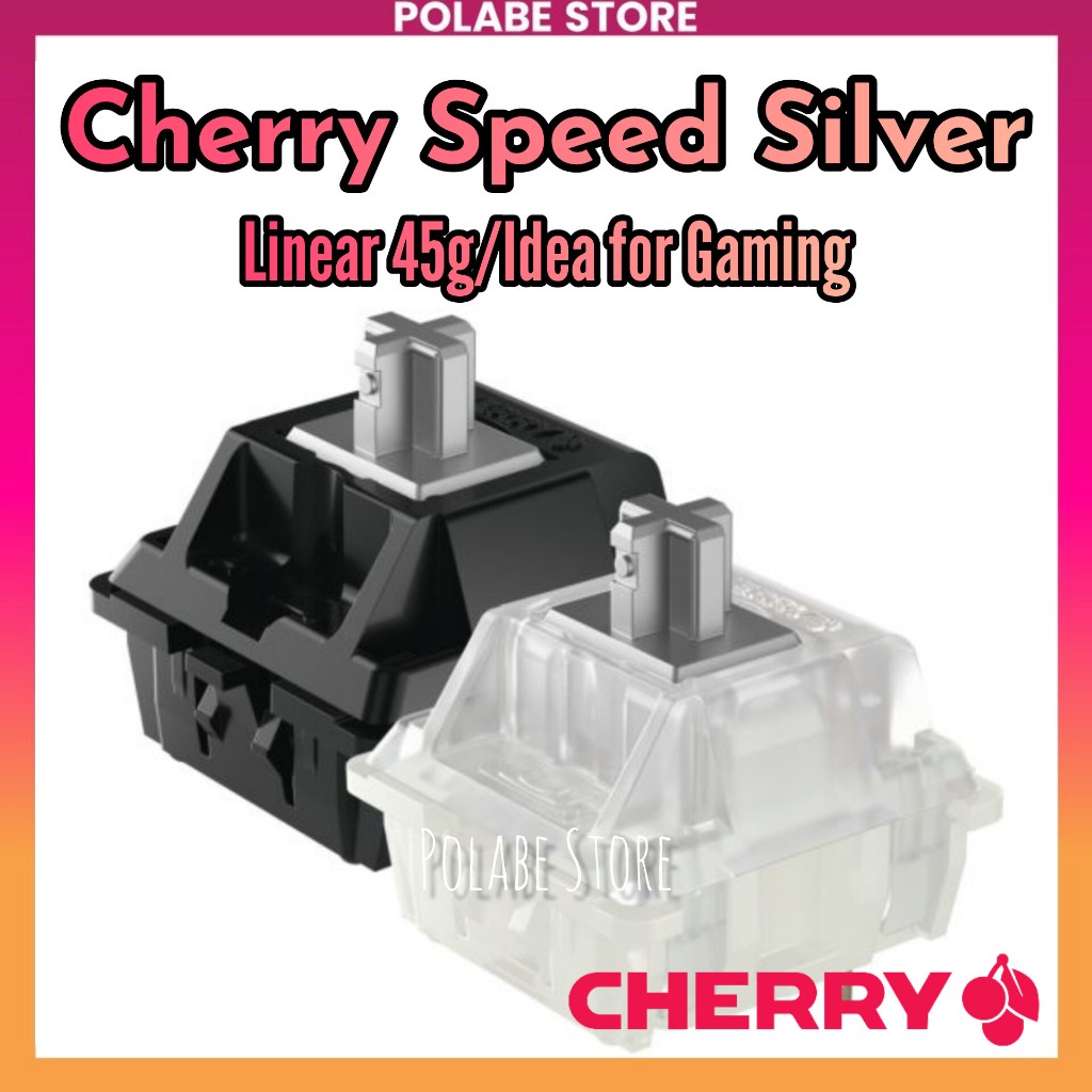 Cherry Silver Speed Linear switch Fast response Mechanical Keyboard ...