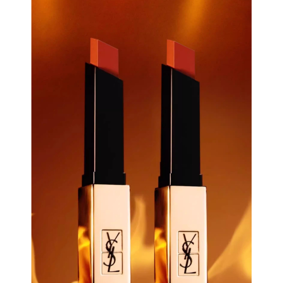 Ysl saint Laurent matte lipstick 1966 redbrown 2024 hunt flame | Shopee ...