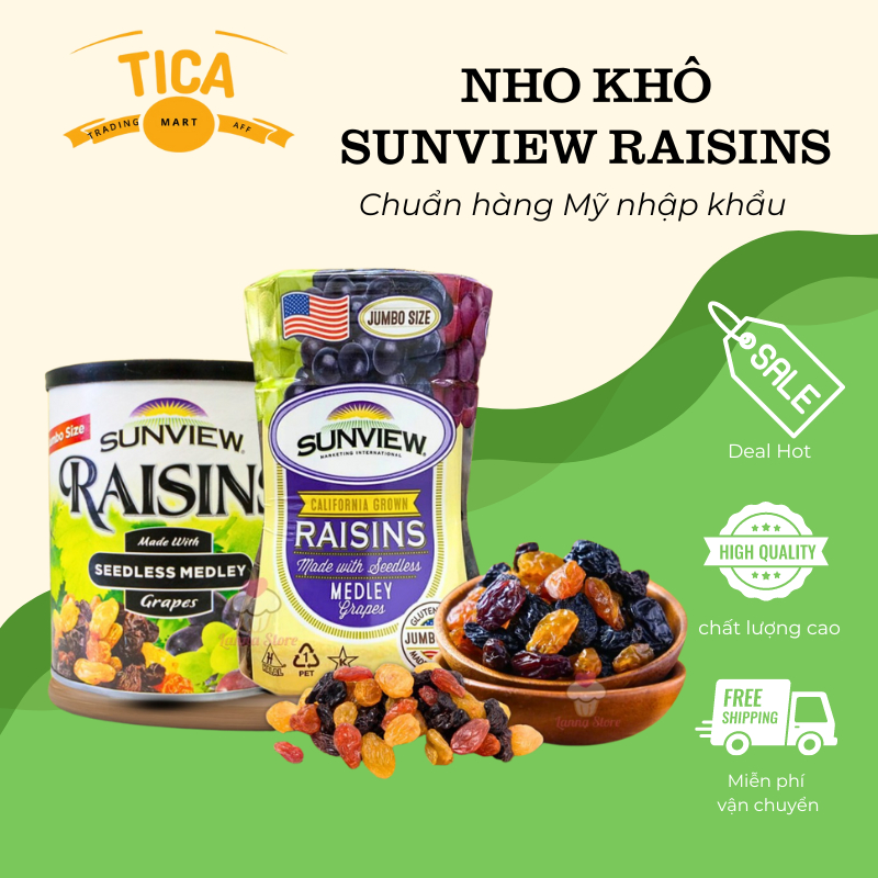 SUPER DELICIOUS SUNVIEW RAISINS 425GR - TICA MART | Shopee Malaysia