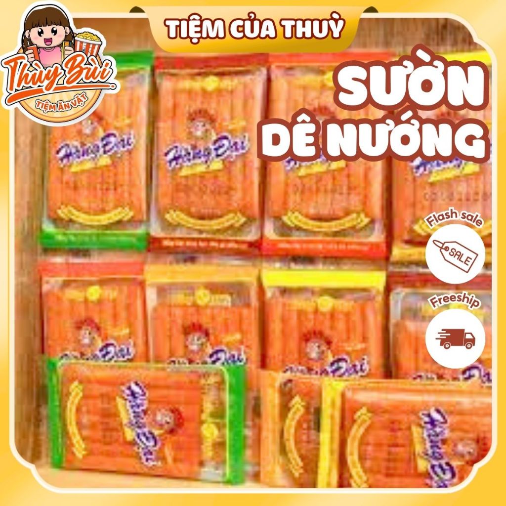 12 Packs of Hang Dai Goat Ribs, Spicy Grilled Goat Sticks, Childhood ...