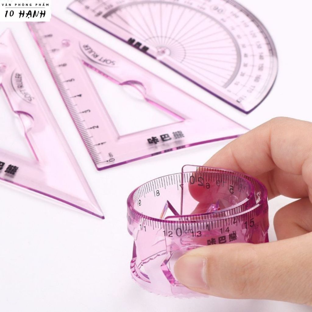 Flexible Ruler Set of 4 Piece 15CM - Set of 4 Flexible Ruler 15CM ...