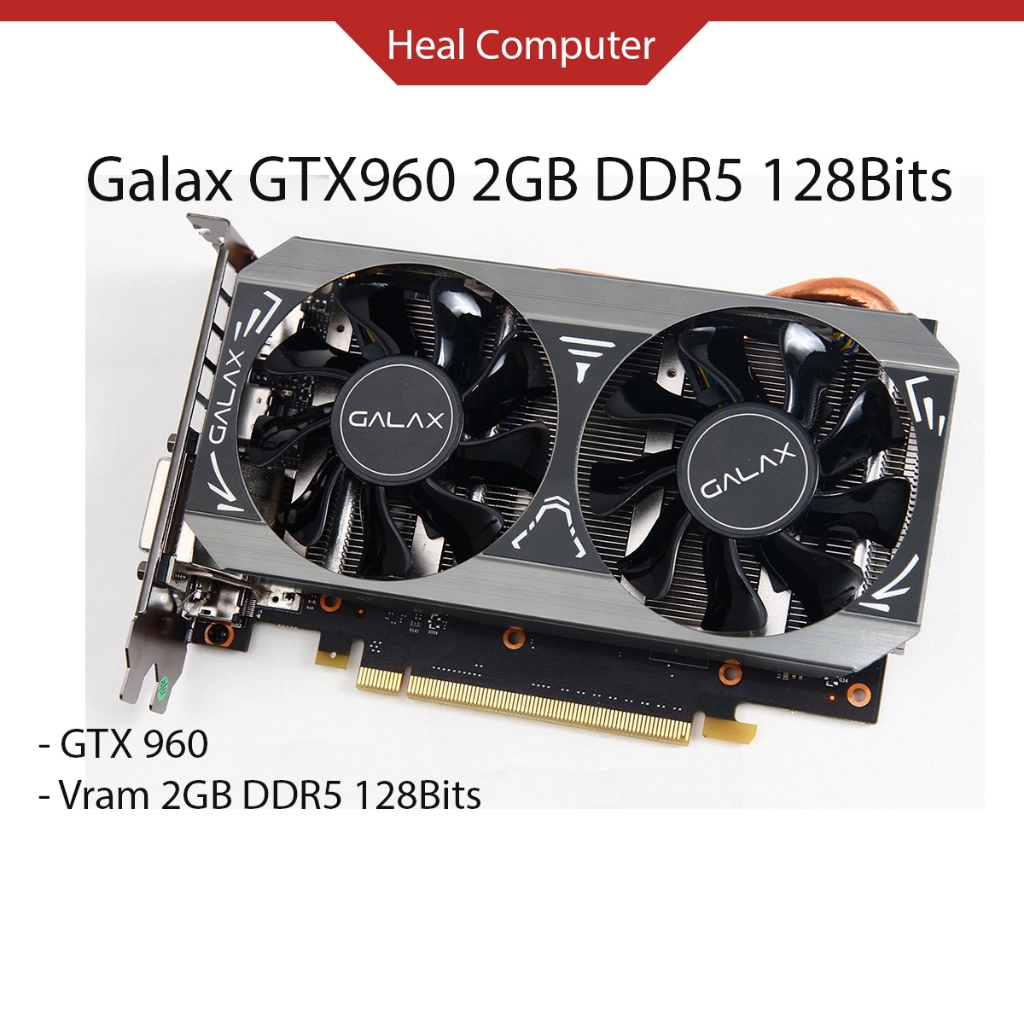 Galax Geforce Nvidia Geforce Gtx 960 2gb Ddr5 GeForce GTX 960 4GB