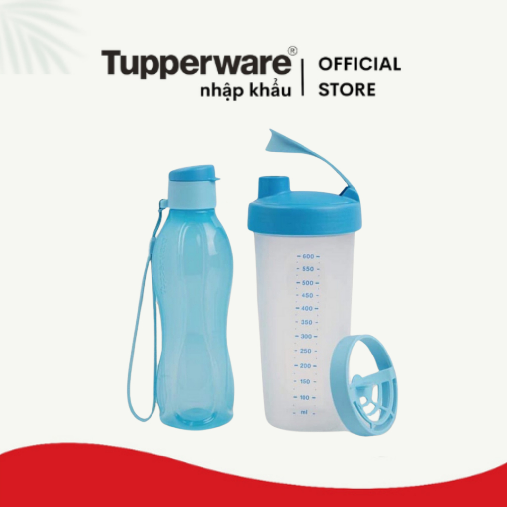 Genuine Tupperware water bottle Memberkit Shake N Go Gen II 2 shaker ...
