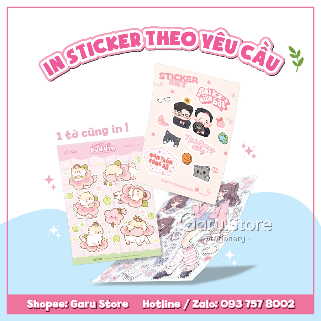 Print Sticker - Stretchable Decoration on Demand, Diverse Materials and ...