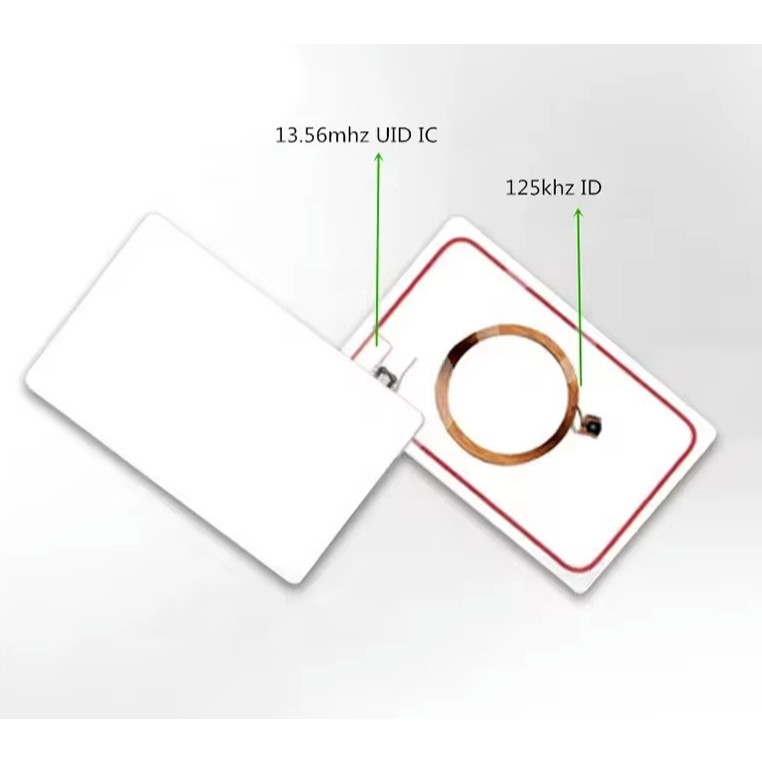 Inkjet RFID CARD - DUAL NUMBER FREQUENCY RFID CARD - COPY AND RECORDING ...
