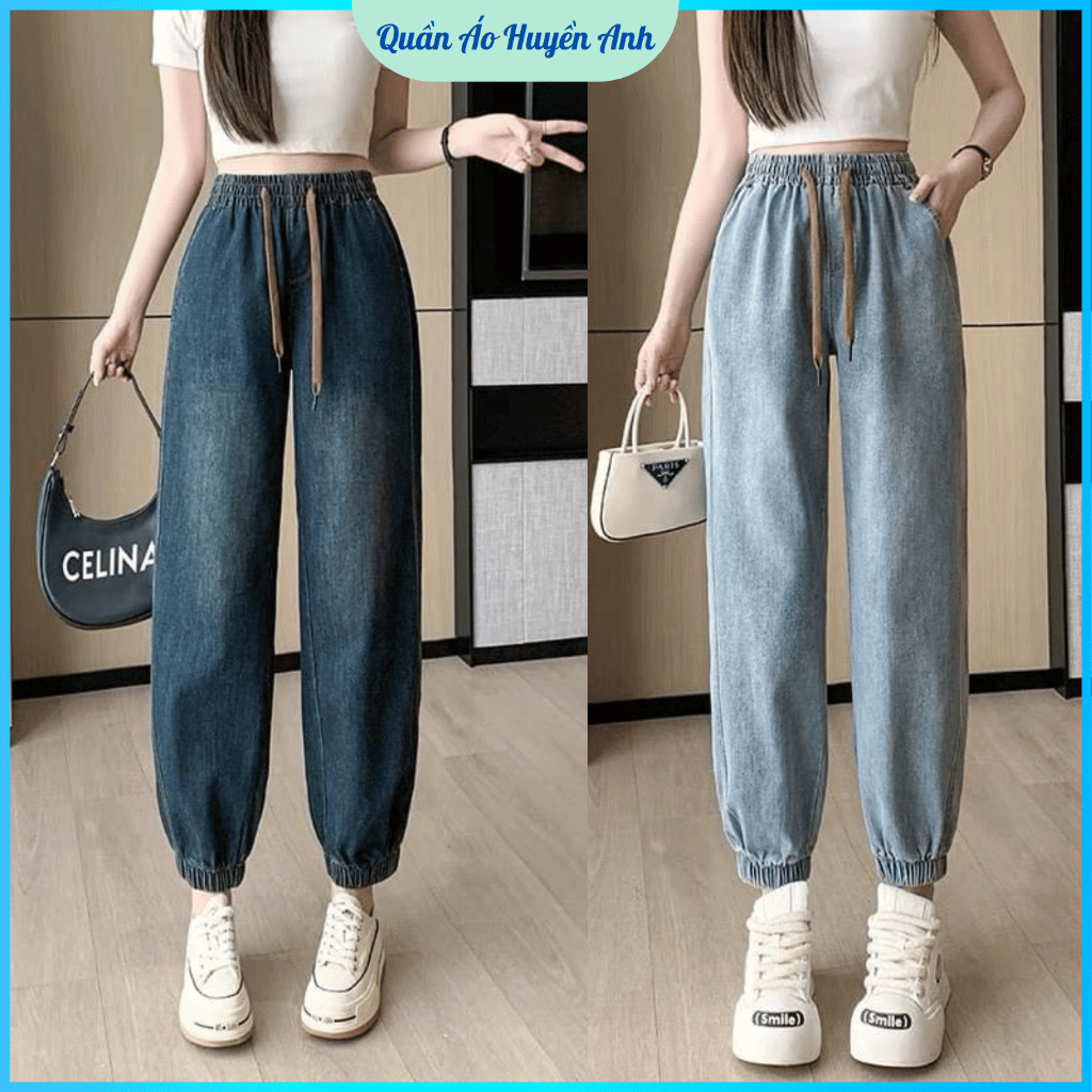 [BIGSIZE] Baggy Paper Jeans Soft Fabric Chunky Bear for Women [M22 ...