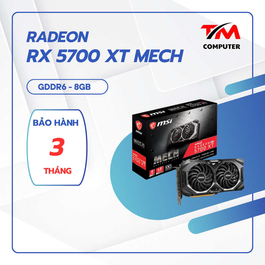 Msi Radeon RX 5700 XT MECH OC 8GB Video Card - | Shopee Malaysia