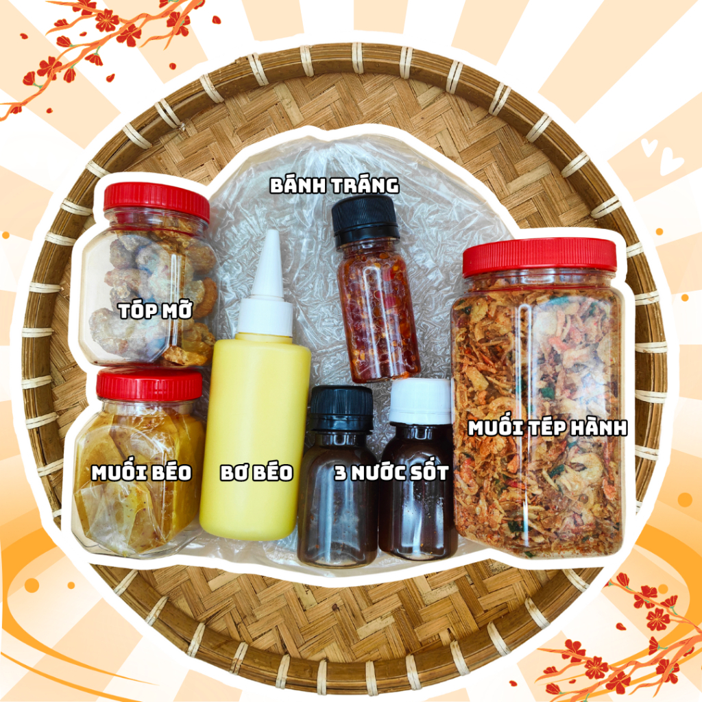 [COMBO Of 7 Flavors] Dew-Drying Rice Paper, Salt And Shrimp Onion ...