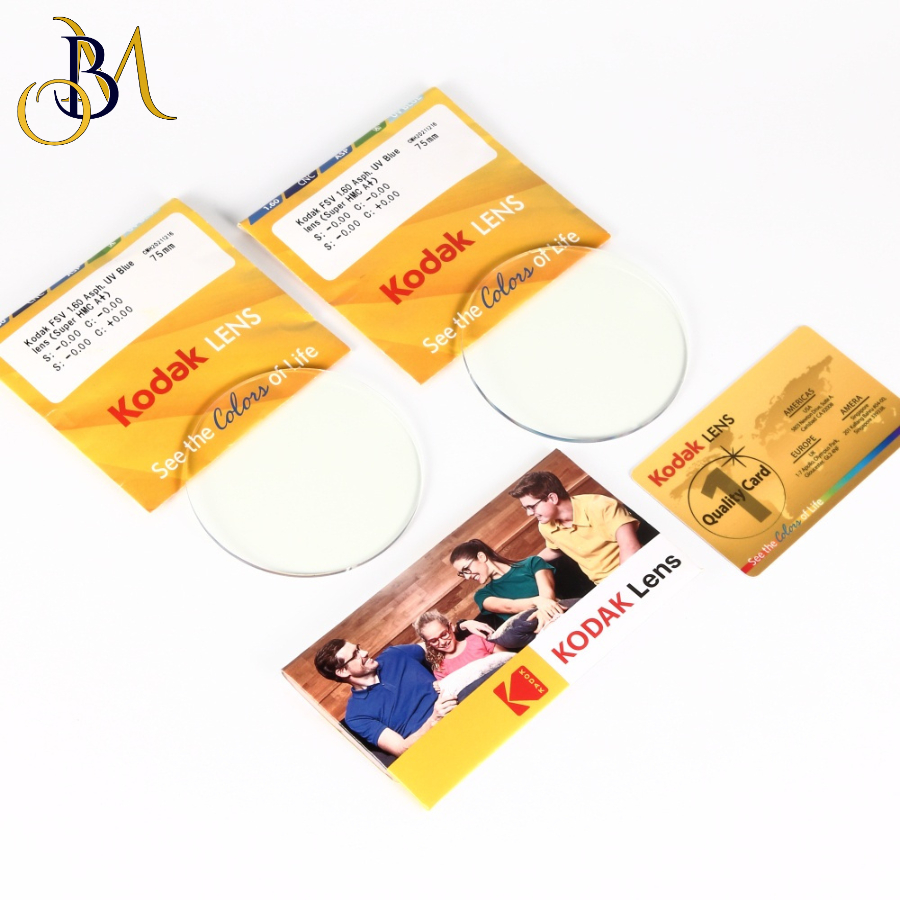 Boom Blue Light Lens Kodak FSV 1.56, 1.60, 1.67 Asph UV Blue Genuine UV  Blue | Shopee Malaysia