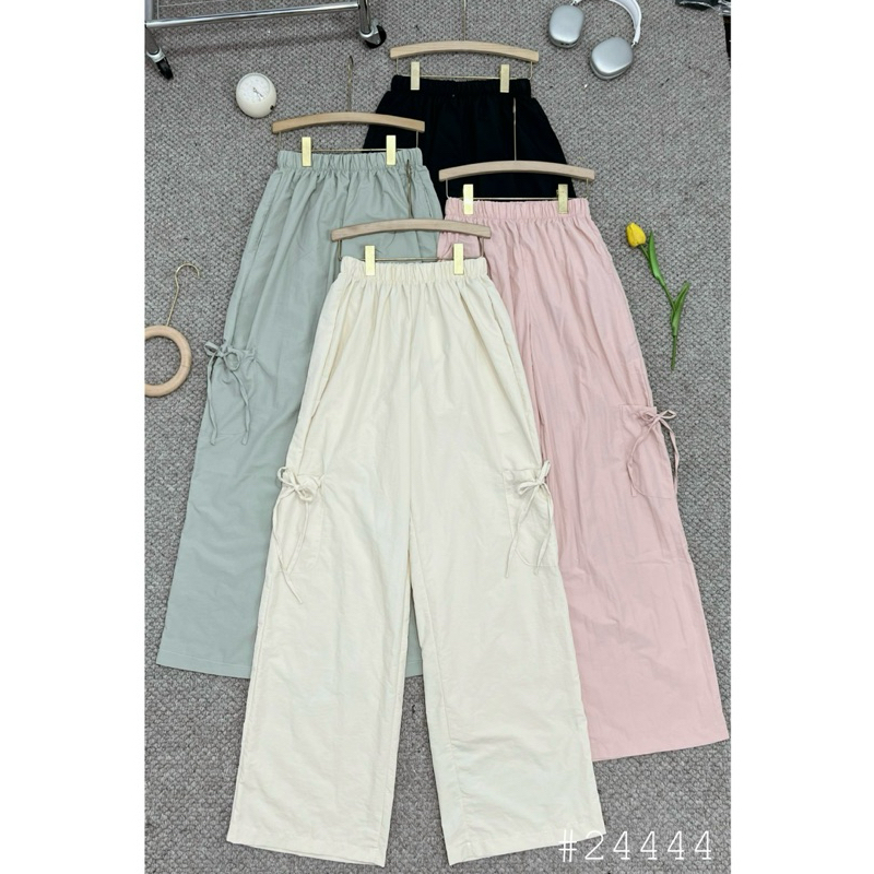 Wind pants with 2 side pockets - code 2444 | Shopee Malaysia