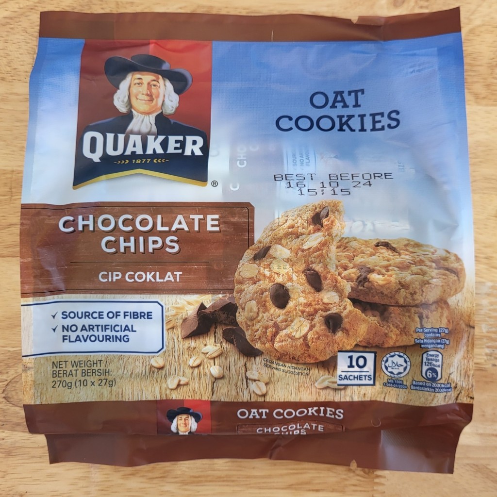 Quaker [BROWN BISCUITS] Chocolate Oat BISCUITS [MALAYSIA] Chocolate ...